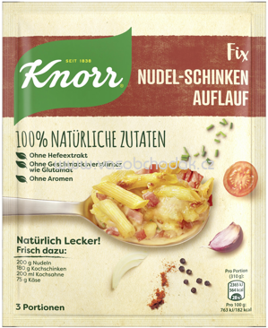 Knorr Natürlich Lecker Nudel Schinken Auflauf, 1 St
