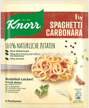 Knorr Natürlich Lecker Spaghetti Carbonara, 1 St