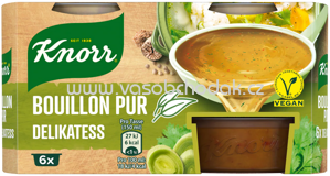 Knorr Bouillon Pur Delikatess, 6x500 ml