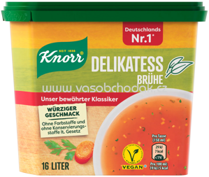 Knorr Delikatess Brühe, Dose, 16l