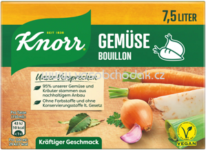 Knorr Gemüse Bouillon, Würfel, 7,5l