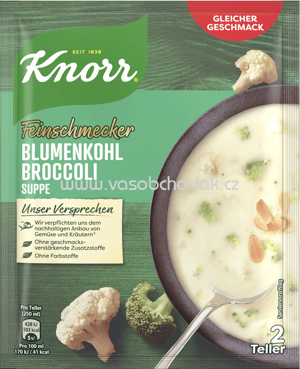 Knorr Feinschmecker Blumenkohl Broccoli Suppe, 1 St