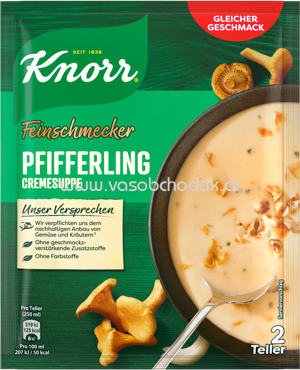 Knorr Feinschmecker Pfifferling Cremesuppe, 1 St