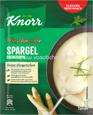 Knorr Feinschmecker Spargel Cremesuppe, 1 ks
