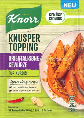 Knorr Knusper Topping Orientalische Gewürze für Kürbis, 40g
