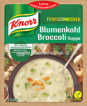 Knorr Feinschmecker Blumenkohl Broccoli Suppe, 1 St