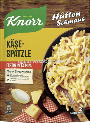 Knorr Hüttenschmaus Käse-Spätzle, 149g