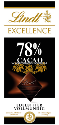 Lindt Excellence 78%, 100g