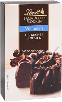 Lindt Back-Dekor Flocken Vollmilch, 120g