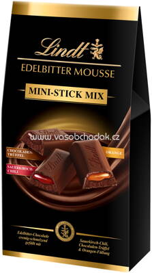 Lindt Edelbitter Mousse Mini-Stick Mix, 127g