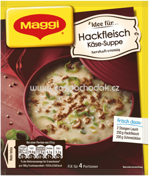 Maggi Fix Hackfleisch Käse Suppe, 1 St