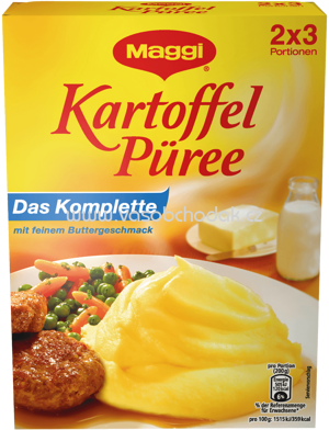Maggi Kartoffel Püree - Das Komplette, 2x3 Portionen