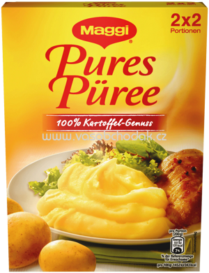 Maggi Pures Püree 100% Kartoffel Genuss, 2x2