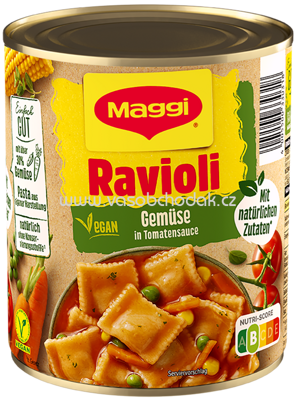 Maggi Ravioli Gemüse in Tomatensauce, 800g