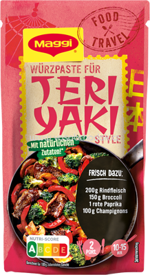 Maggi Food Travel Würzpaste für Teriyaki Style, 1 St