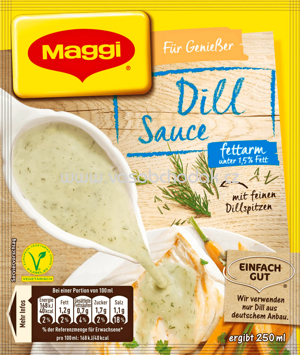 Maggi Für Genießer Dill Sauce, fettarm, 1 St