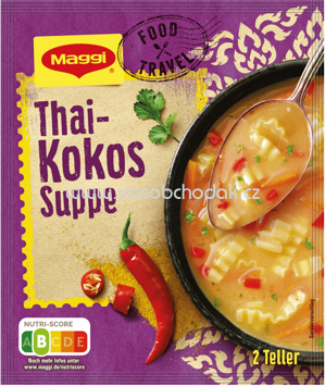 Maggi Food Travel Thai Kokos Suppe, 1 St
