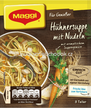 Maggi Für Genießer Hühnersuppe mit Nudeln, 1 St