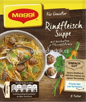 Maggi Für Genießer Rindfleisch Suppe, 1 St