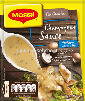 Maggi Für Genießer Champignon Sauce, fettarm, 1 St