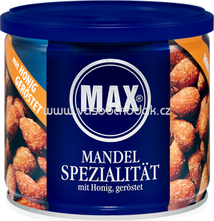 MAX Mandel Spezialität mit Honig, geröstet, 8x150g