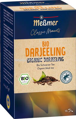 Meßmer Gastro Classic Moments Bio Darjeeling, 18 Beutel