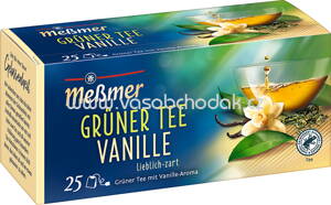 Meßmer Grüner Tee Vanille, 25 Beutel