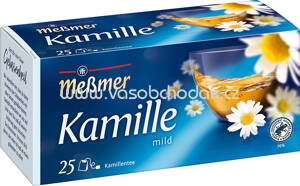 Meßmer Kräutertee Kamille, 25 Beutel