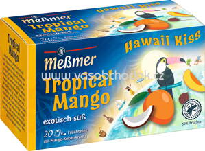 Meßmer Ländertee Hawaii Kiss Tropical Mango, 20 Beutel