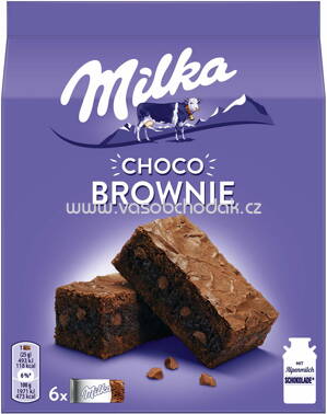 Milka Küchlein Choco Brownie, 6 St, 150g