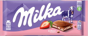 Milka Erdbeer, 100g