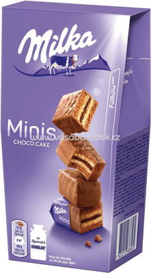 Milka Küchlein Minis Choco Cake, 117g