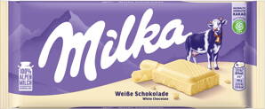 Milka Weisse Schokolade, 100g