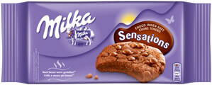 Milka Kekse Cookies Sensations Choco Innen Soft, 156g