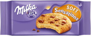 Milka Kekse Cookies Sensations Innen Soft 156g
