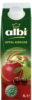 Albi Apfel-Kirsche 1l