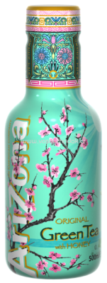 AriZona Green Tea, 500 ml a 1,5 l