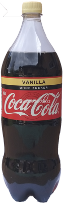 Coca Cola ohne zucker - Vanilla, 1,5l