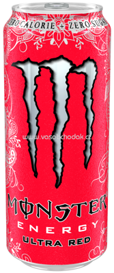 Monster Energy Ultra Red, 500 ml