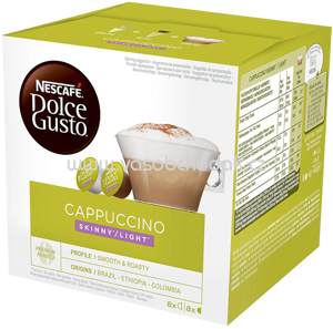 Nescafé Dolce Gusto Cappuccino Light, 8+8 St