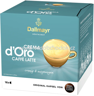 Nescafé Dolce Gusto Dallmayr Crema d'Oro Caffé Latte, 16 St