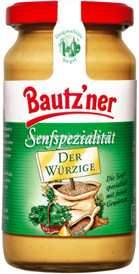 Bautz'ner Senfspezialität Senf Der Würzige 200ml
