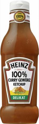 Heinz 100% Curry Gewürz Ketchup delicat 590ml