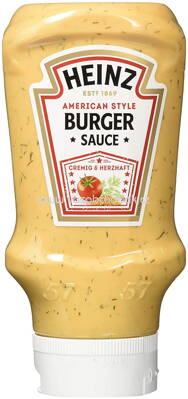 Heinz American Style Burger Sauce, 400 ml