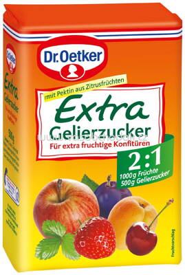 Dr. Oetker Extra Gelier Zucker 2:1 500g