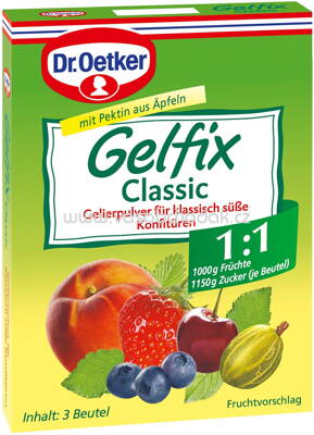 Dr. Oetker Gelfix Classic 1:1 60g