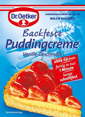 Dr. Oetker Backfeste Puddingcreme 40g