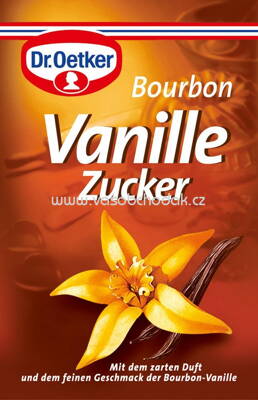 Dr. Oetker Bourbon Vanille-Zucker, 3St, 24g