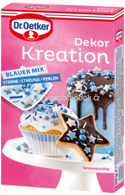 Dr. Oetker Dekor Kreation Blauer Mix 60g