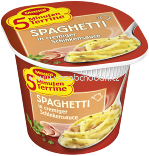 Maggi 5 Minuten Terrine Spaghetti in cremiger Schinkensauce 64g